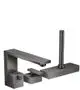 AXOR-HG-AXOR-Edge-3-Loch-Einhebel-Wannenrandmischer-Diamantschliff-Polished-Black-Chrome-46431330 gallery number 1